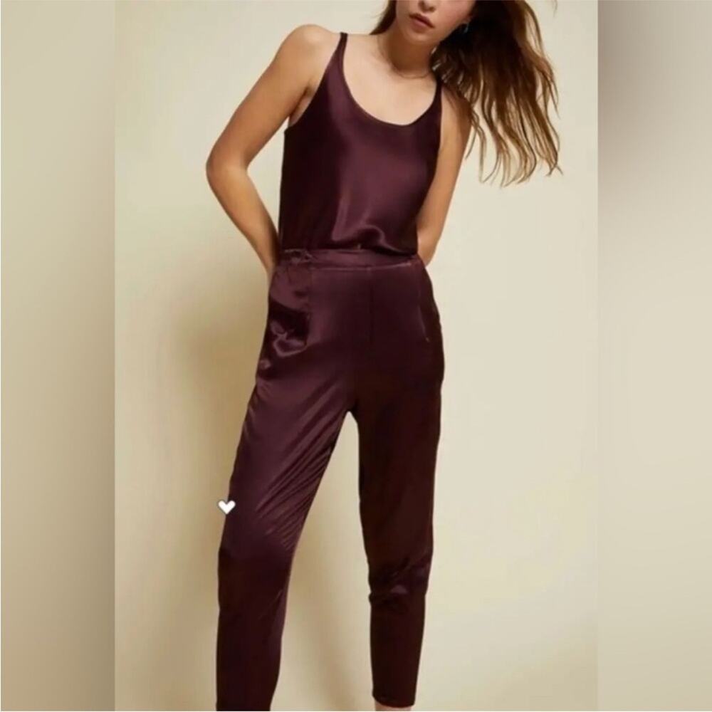 NATION LTD madrid pant in sangre wine